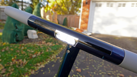 It looks small, but that headlight puts out a lot of light.